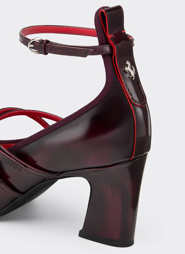 Leather Mary Jane pumps Ferrari Leather Mary Jane pumps Cherry 22732f
