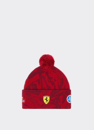 Ferrari Puma Beanie for Scuderia Ferrari HP Las Vegas Special Edition Red LA0AWf