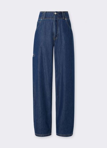 Pantalones vaqueros con detalles de Alcantara® Ferrari Pantalones vaqueros con detalles de Alcantara® Blu Denim CDWTR0011DCO0014f