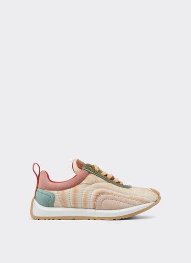 Ferrari Suede, nappa and nylon sneakers Powder Pink 50765f