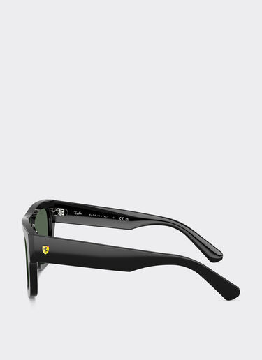 Ferrari Ray-Ban for Scuderia Ferrari RB2217M in black acetate with dark green lenses Black LA01Kf