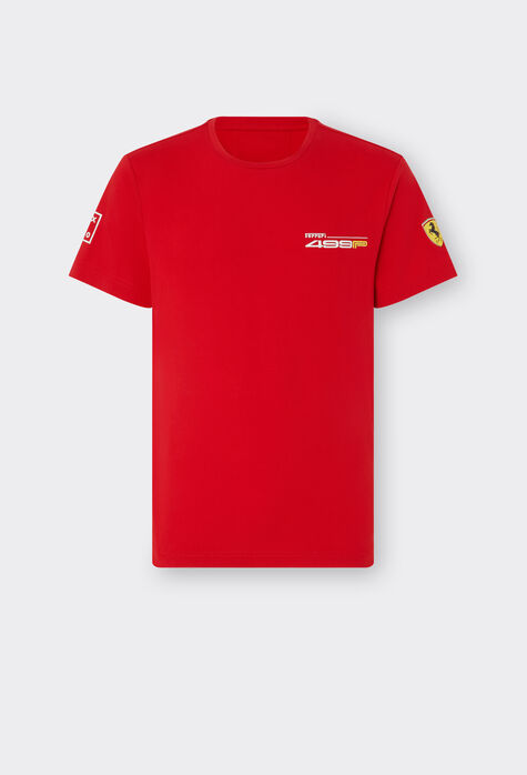 Ferrari T-shirt Ferrari Hypercar 499P Rosso Corsa F1135f