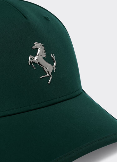 Ferrari Baseballkappe mit tänzelndem Pferd aus Metall Ficus Green 20815f