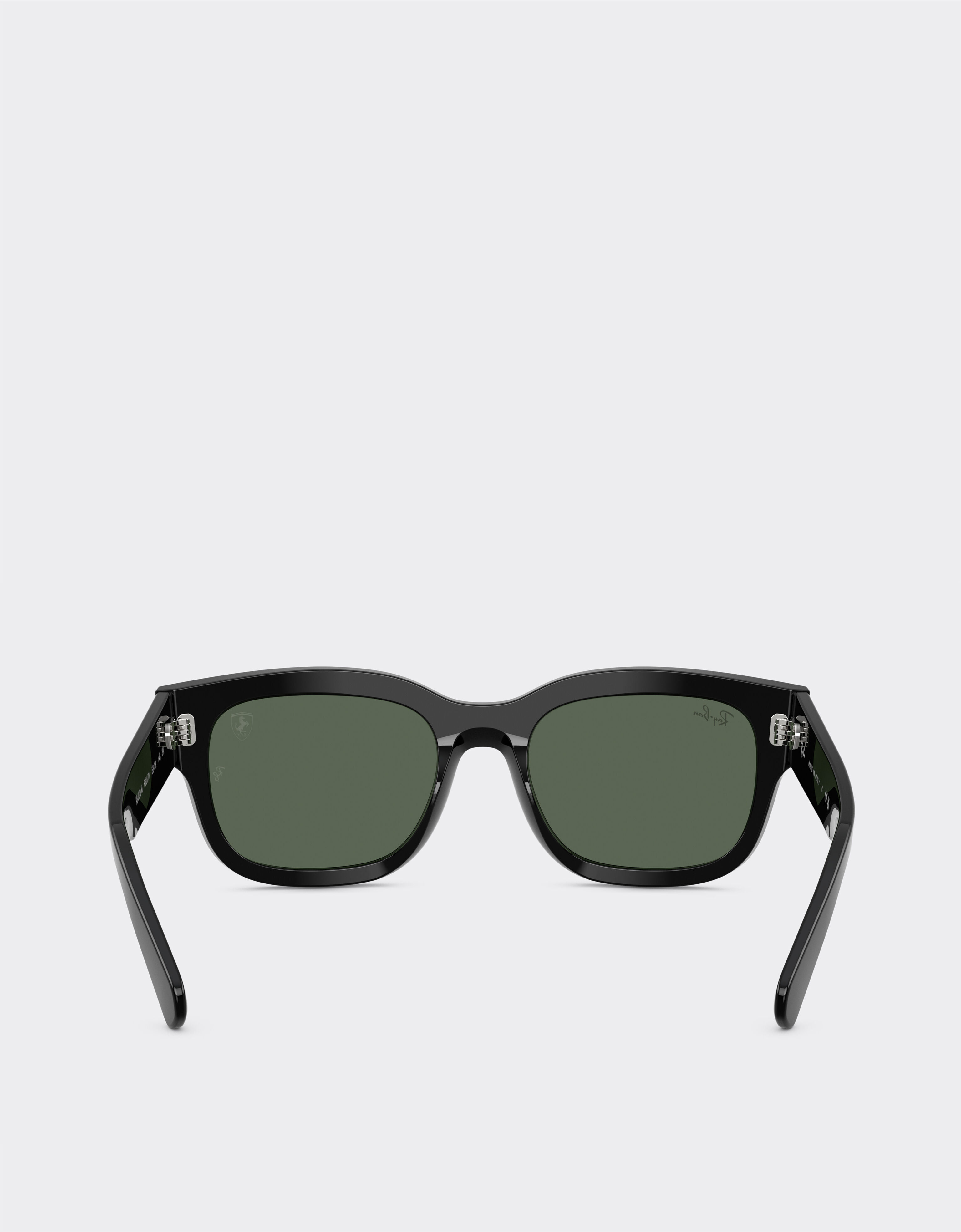 Ferrari Ray-Ban for Scuderia Ferrari RB2228M in black acetate with dark green lenses Nero LA0JFf