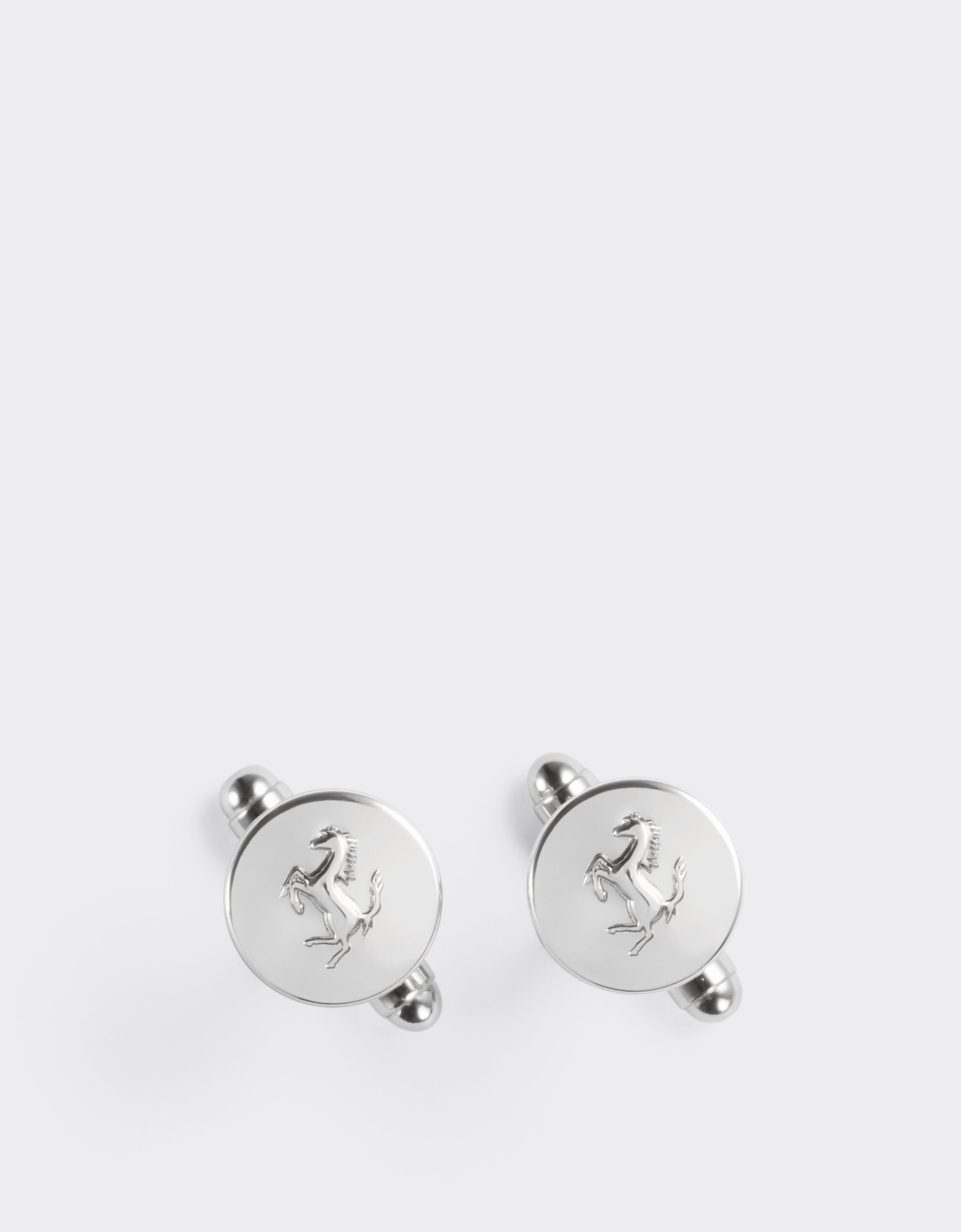 Metal cufflinks Ferrari Metal cufflinks Polished Chrome 50026f