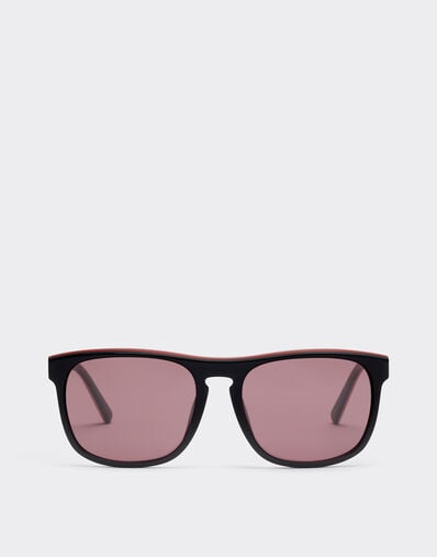 Ferrari Ray-Ban for Scuderia Ferrari 0FZ6020 en acetato negro brillante con lentes exclusivas Contrast Pro™ Rosso LY0SG1413EXT0001f
