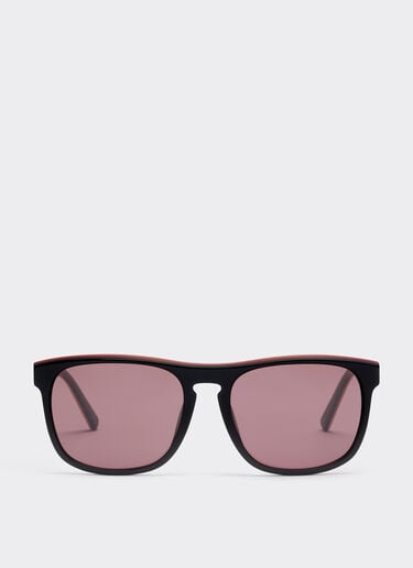 Ferrari Ray-Ban for Scuderia Ferrari 0FZ6020 en acetato negro brillante con lentes exclusivas Contrast Pro™ Rosso LY0SG1413EXT0001f