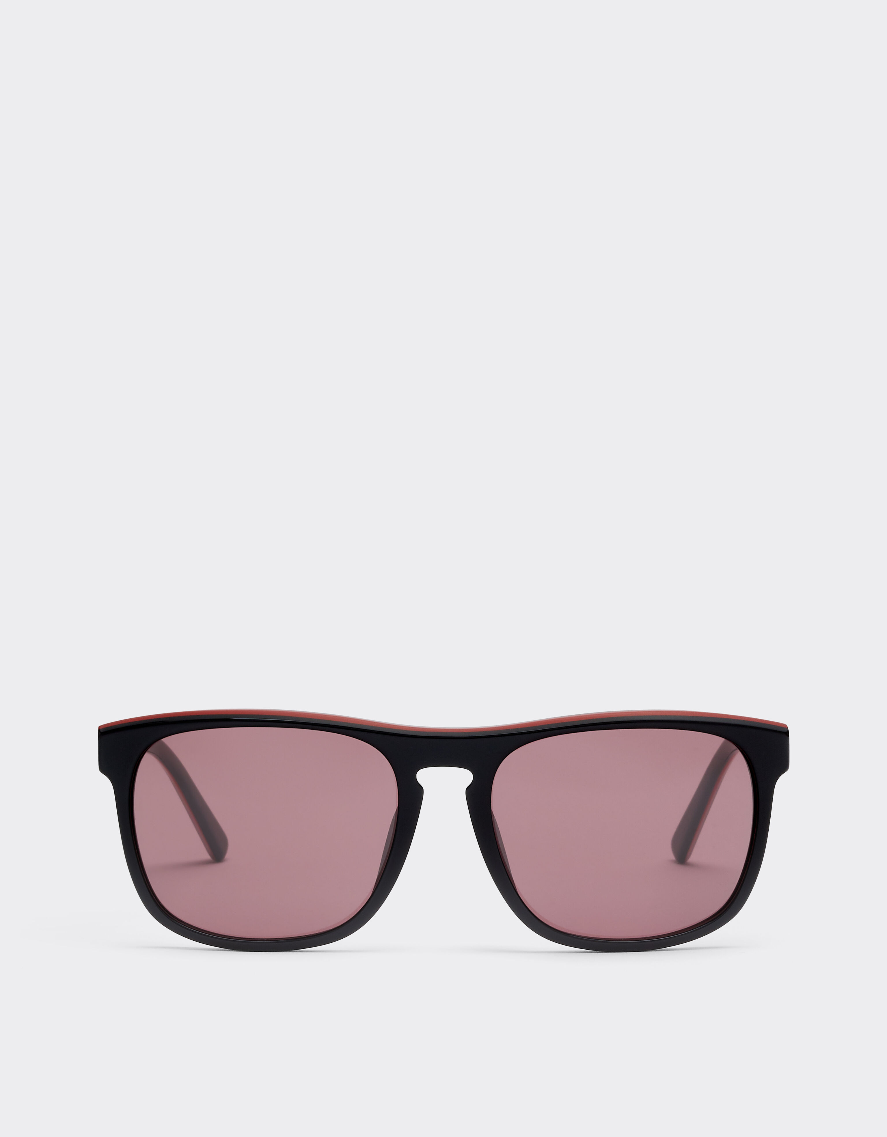 Ferrari Ray-Ban for Scuderia Ferrari 0FZ6020 en acetato negro brillante con lentes exclusivas Contrast Pro™ Rosso LY0SG1413EXT0001f