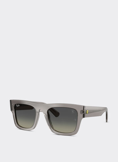 Ferrari Ray-Ban for Scuderia Ferrari RB2217M in transparent grey acetate with gradient grey lenses Ingrid LA015f