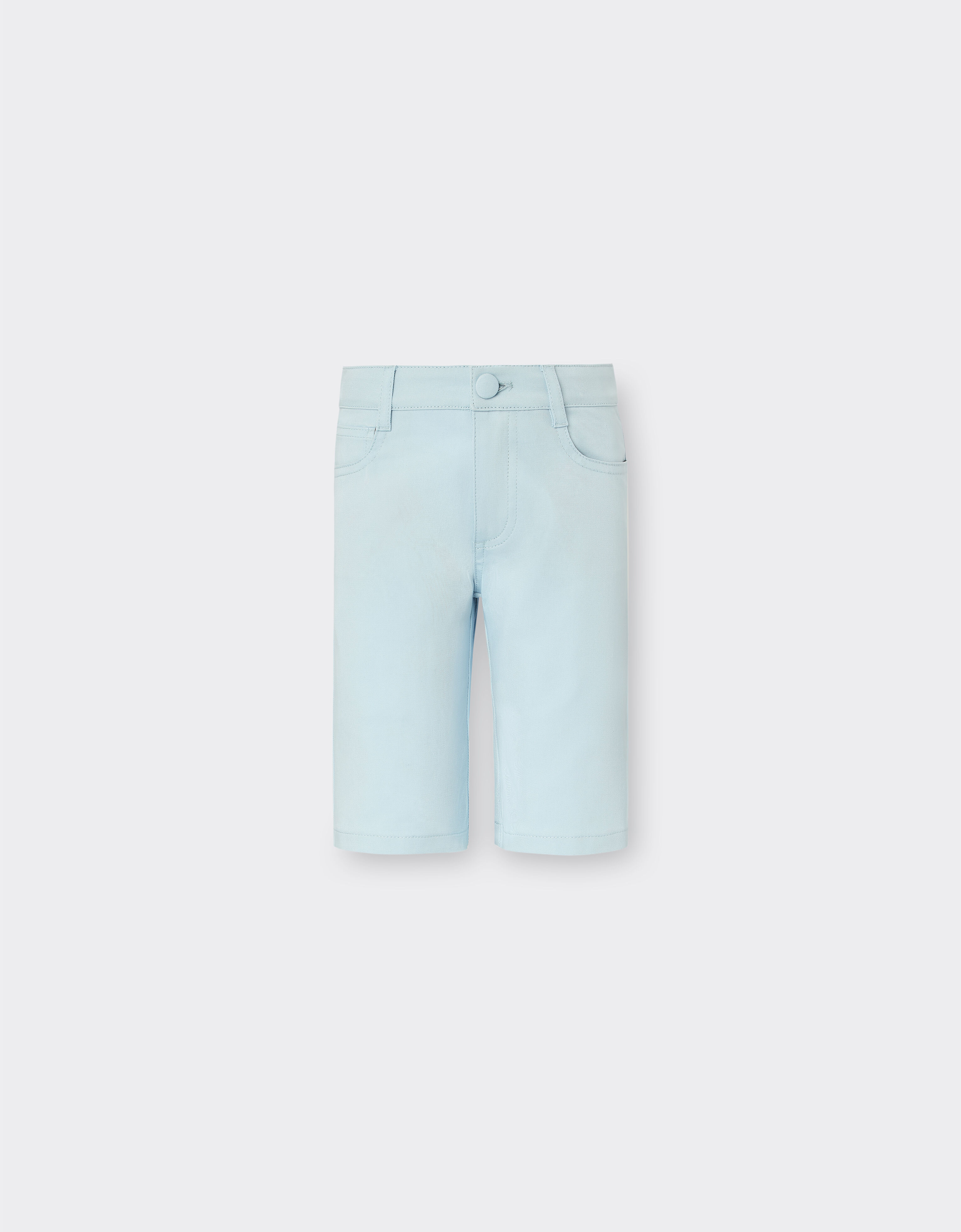 Ferrari Children’s Bermuda shorts in organic cotton 天蓝色 20165fK