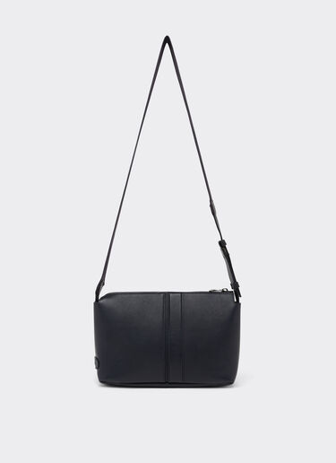 Ferrari Shoulder bag in tumbled leather Navy 22123f