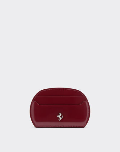 Ferrari Ferrari Dino glossy leather card holder Cherry 49216f