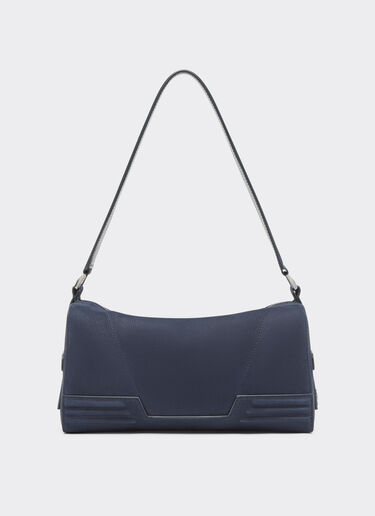 Ferrari Sac à bandoulière Ferrari GT en nubuck souple Navy 22118f