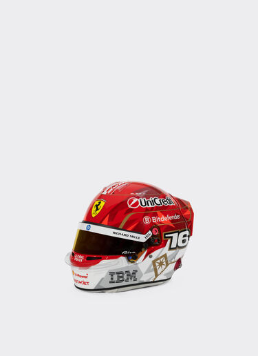 Ferrari Mini-casque Leclerc Las Vegas Special Edition 2025 à l'échelle 1:2 MULTICOLOUR LA07Kf