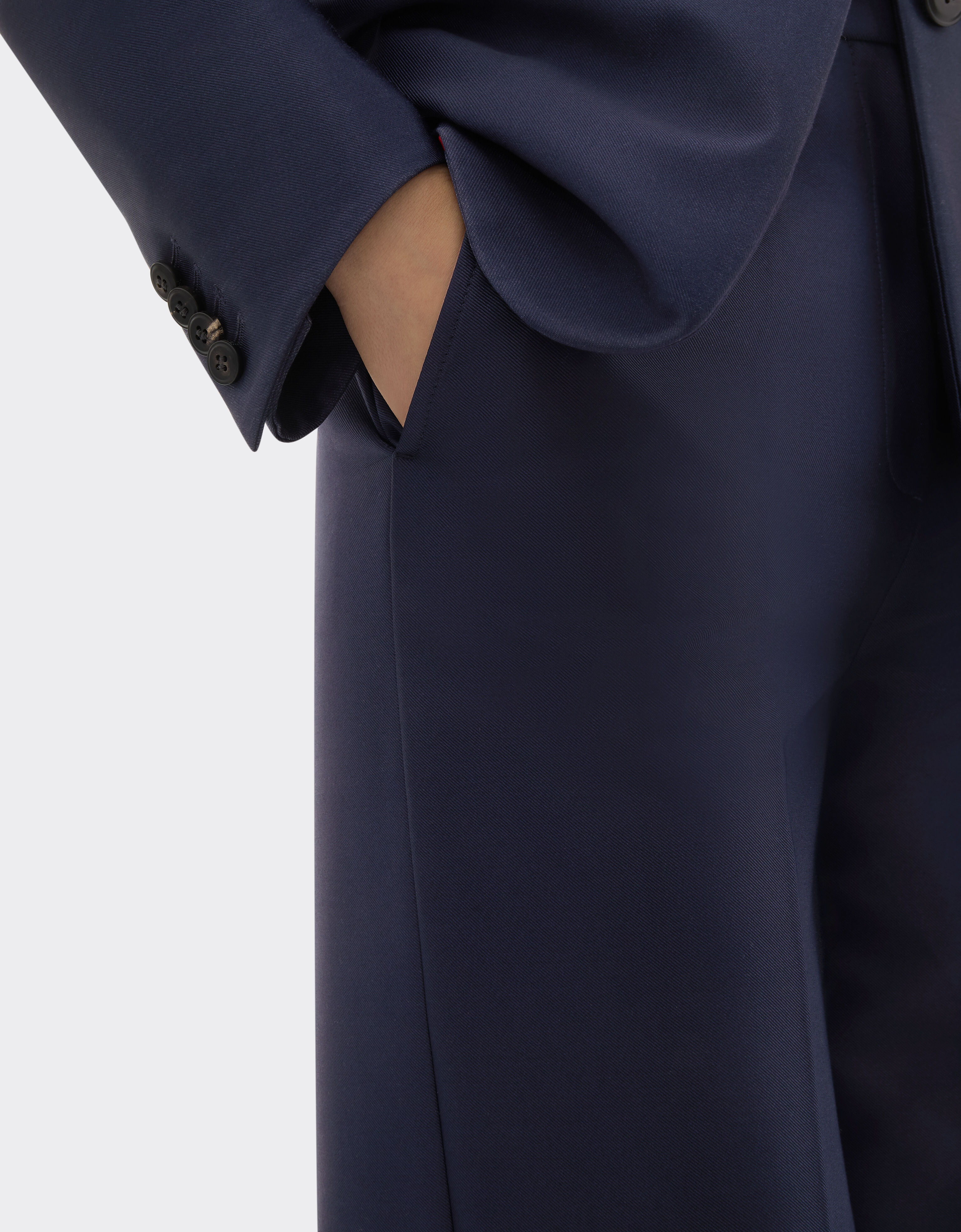 Ferrari Technical gabardine trousers Ultramarine 49919f