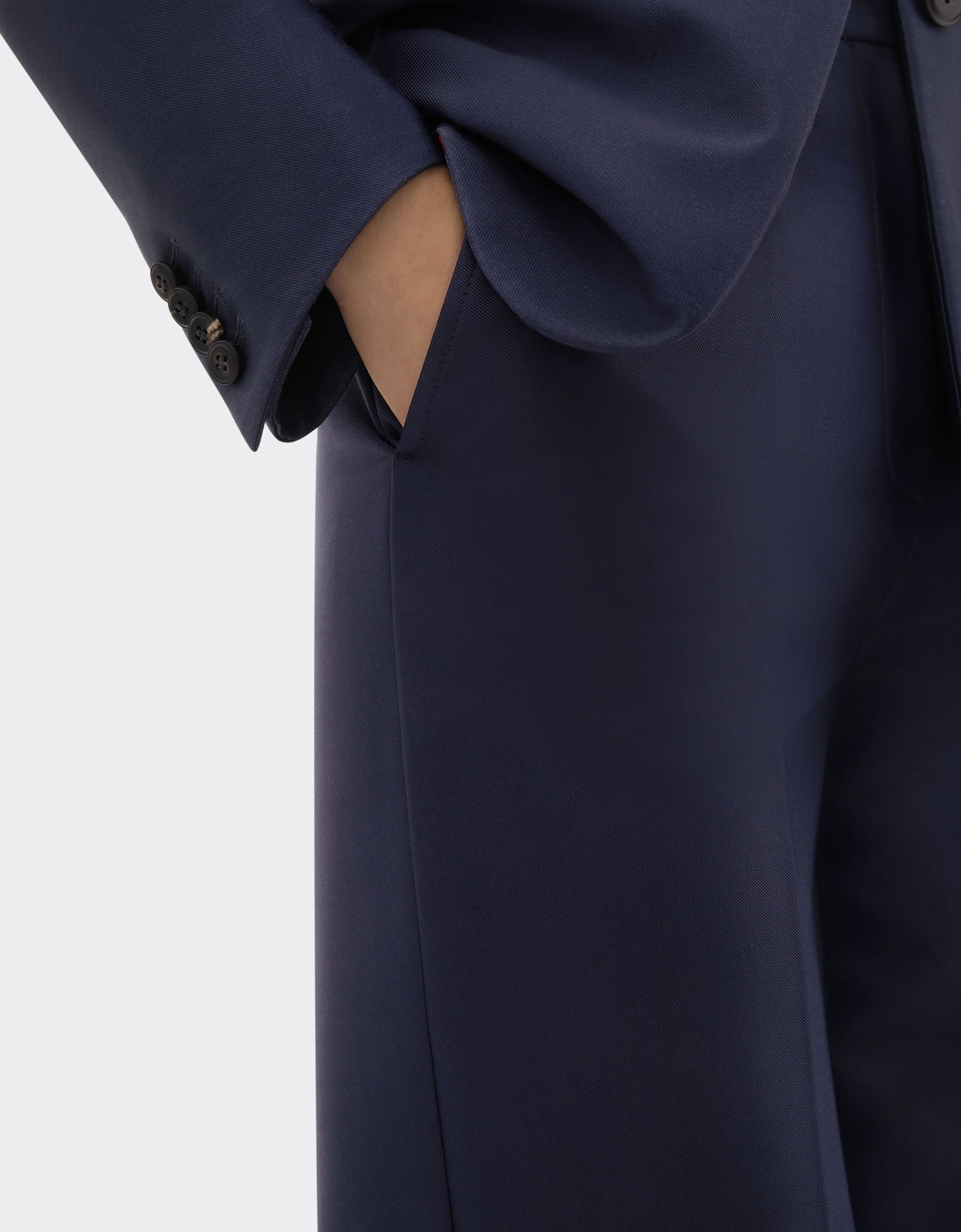 Ferrari Technical gabardine trousers Ultramarine 49919f