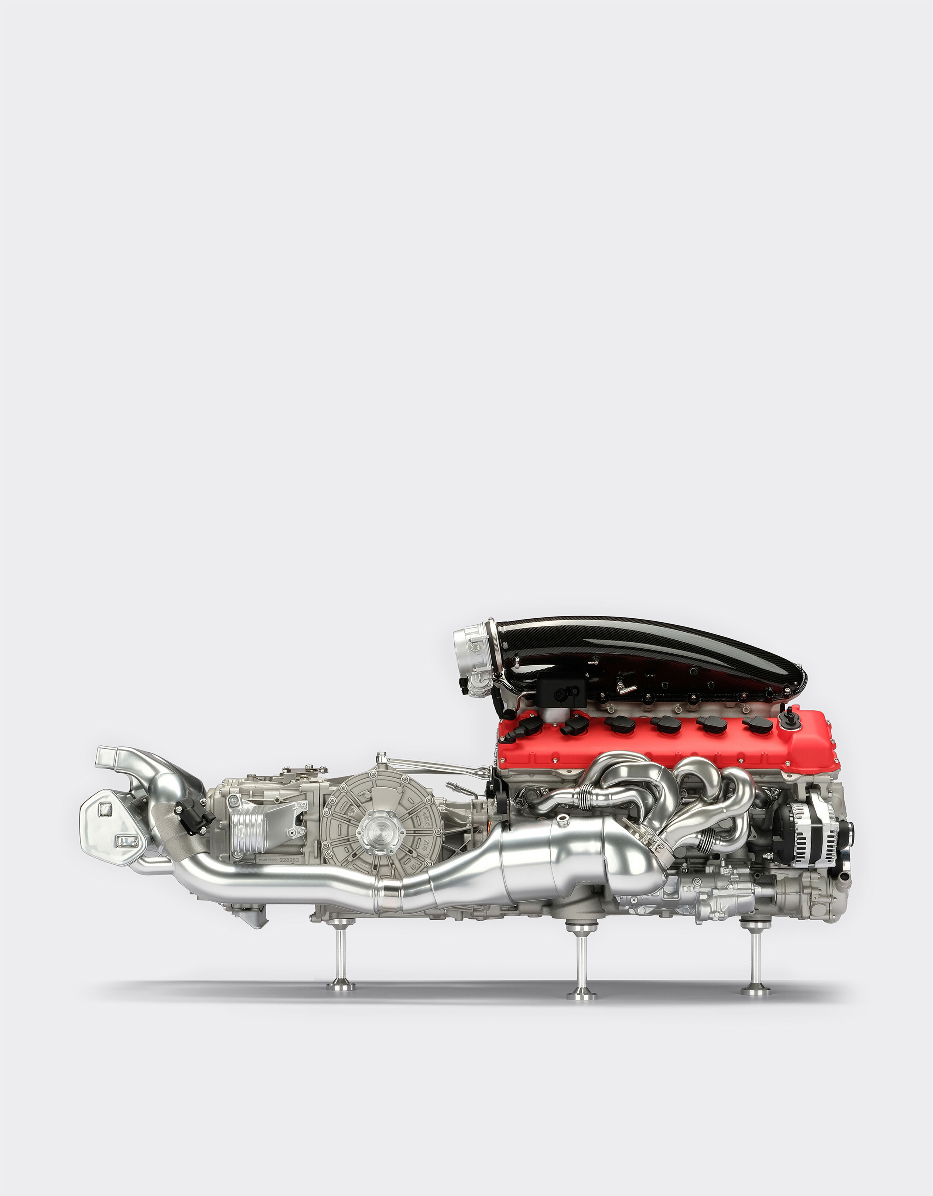 Ferrari Maqueta de motor Ferrari Daytona SP3 a escala 1:4 MULTICOLOR F0885f