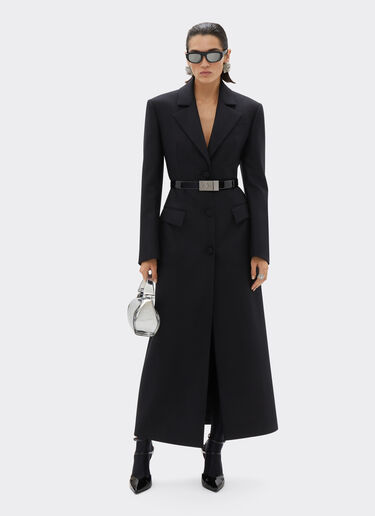 Ferrari Double wool coat Black 21626f