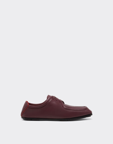 Ferrari Leather derby shoe Mahogany 49159f