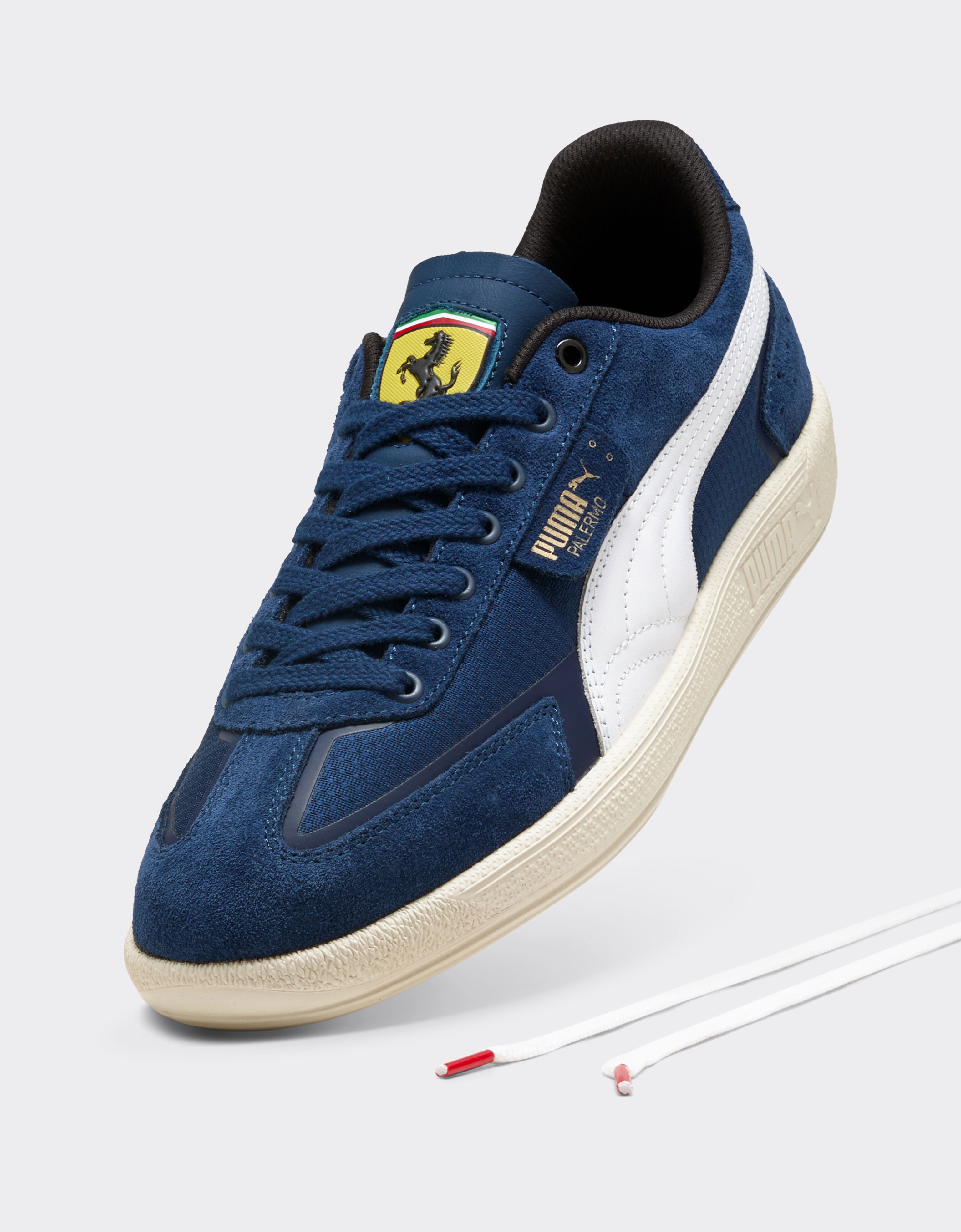 Ferrari Puma Sneaker for Scuderia Ferrari Palermo Blu Scozia LA0B2f
