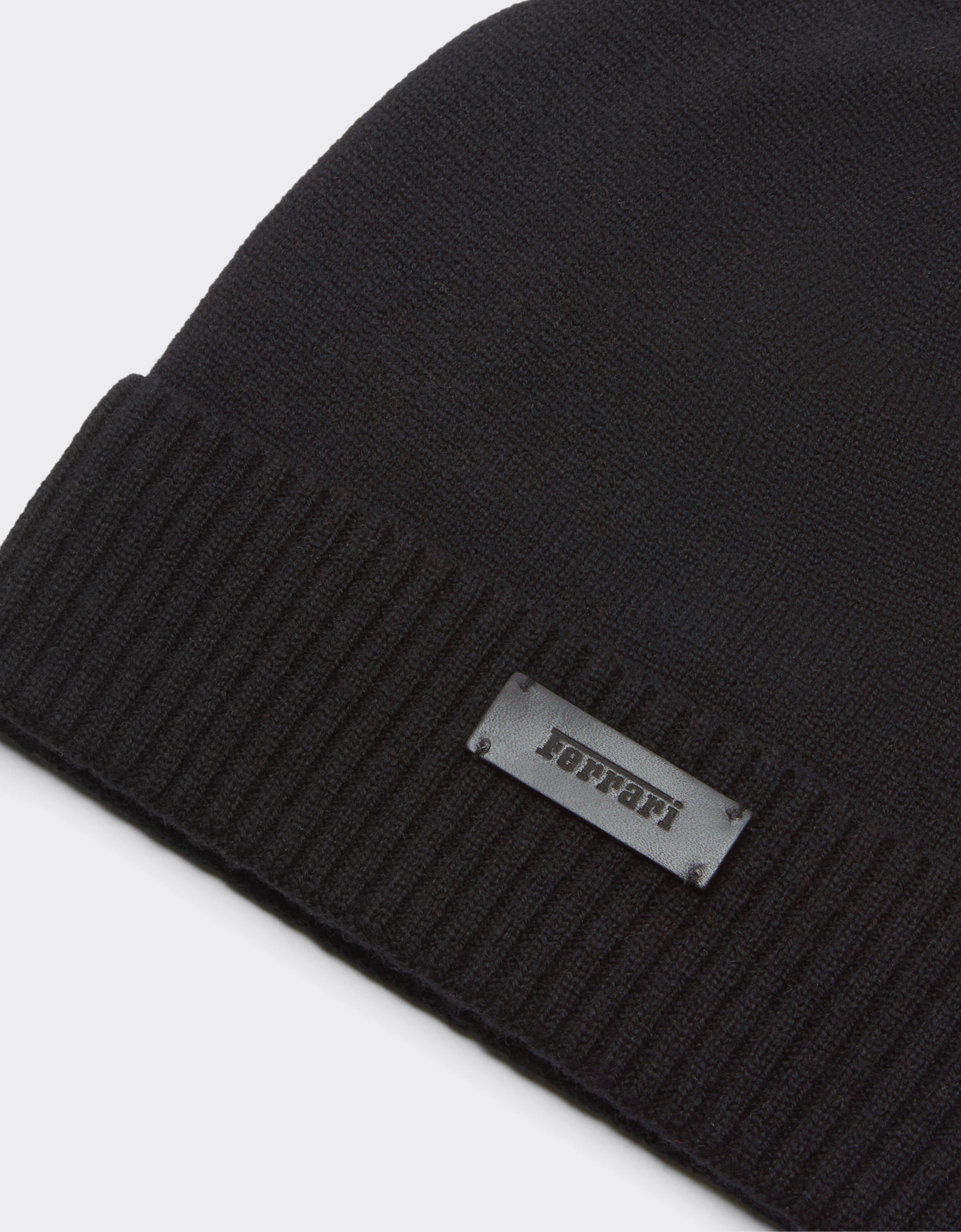 Ferrari Wool and cashmere beanie Black 21733f