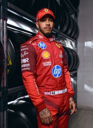 Lewis Hamilton Puma for Scuderia Ferrari HP Las Vegas 2025 race suit Ferrari Lewis Hamilton Puma for Scuderia Ferrari HP Las Vegas 2025 race suit Red LA0D5f