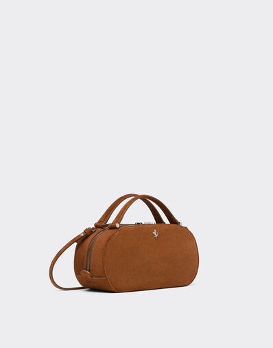 Ferrari Ferrari Dino Mini Bowling Bag Soft in suede Jute 50580f