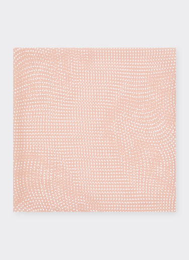 Silk foulard with Cavallino Dots print Ferrari Silk foulard with Cavallino Dots print Nude 22480f