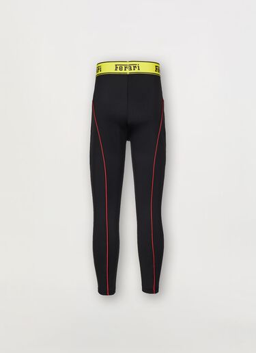 Ferrari 女童潜水面料打底裤 黑色 47170fK