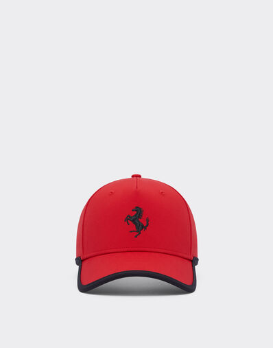 Ferrari Junior baseball hat with Prancing Horse detail Rosso Corsa 20274fK