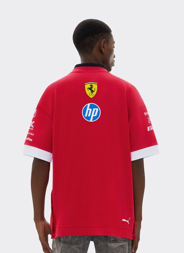 Ferrari Puma for Scuderia Ferrari HP 2025 drivers T-shirt Racing red LA01Rf