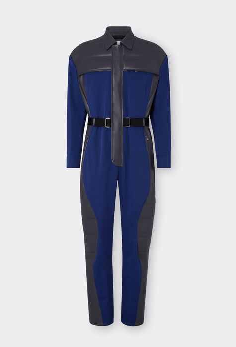 Ferrari Combinaison Ferrari Suit en nylon et cuir Bleu écossais 47525f