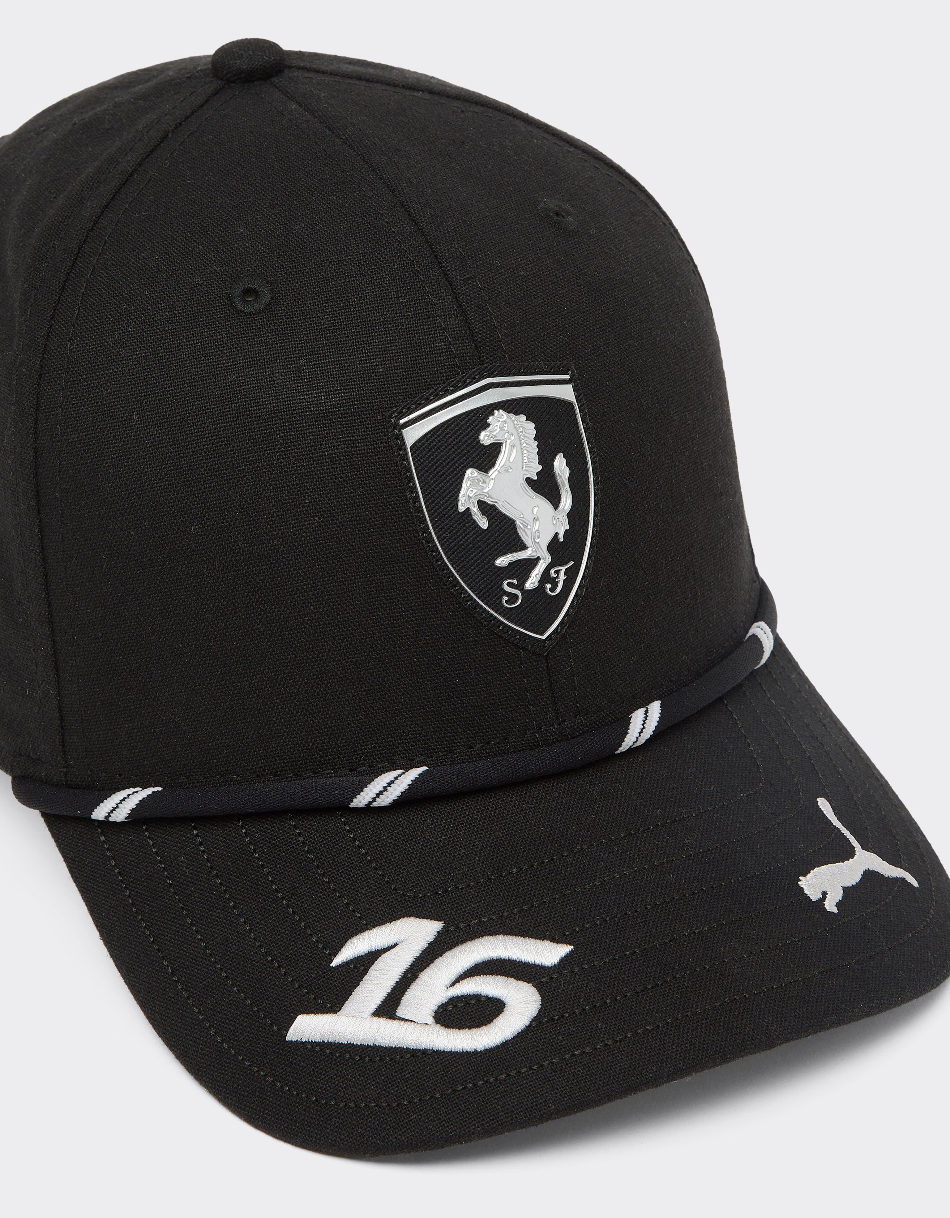Leclerc Replica Ferrari baseball cap for the 2026 Singapore Grand Prix Ferrari Leclerc Replica Ferrari baseball cap for the 2026 Singapore Grand Prix Black LA0CP1138EXT0001f