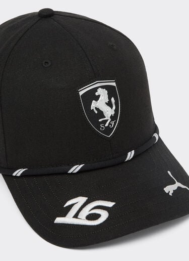 Leclerc Replica Ferrari baseball cap for the 2026 Singapore Grand Prix Ferrari Leclerc Replica Ferrari baseball cap for the 2026 Singapore Grand Prix Black LA0CP1138EXT0001f