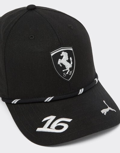 Leclerc Replica Ferrari baseball cap for the 2026 Singapore Grand Prix Ferrari Leclerc Replica Ferrari baseball cap for the 2026 Singapore Grand Prix Black LA0CP1138EXT0001f