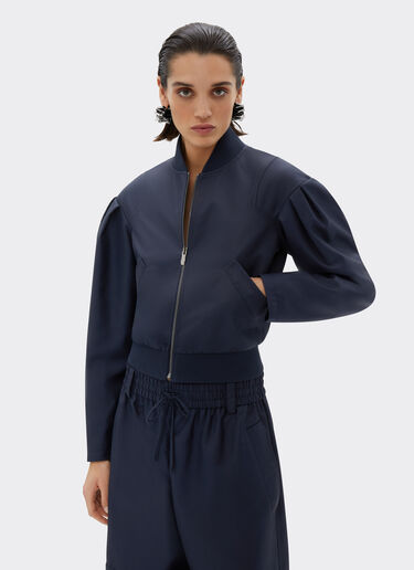 Ferrari Chaqueta bomber de sarga Q-CYCLE Navy 21767f