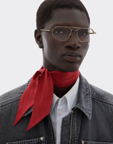Ferrari Mini shelley in silk twill Maison Red 50389f