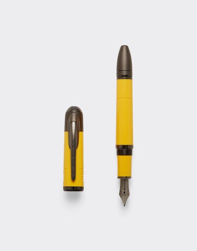 Ferrari Montblanc Great Characters Enzo Ferrari Special Edition Giallo Modena fountain pen Yellow F1595f