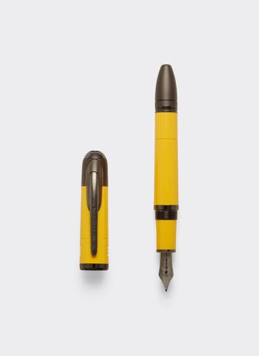 Ferrari Montblanc Great Characters Enzo Ferrari Füllfederhalter Sonderausgabe Giallo Modena Gelb F1595f