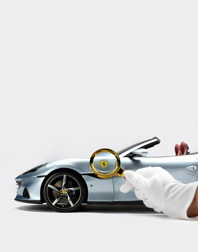 Ferrari Ferrari Portofino M 1:8 scale model Blu Scozia F0575f