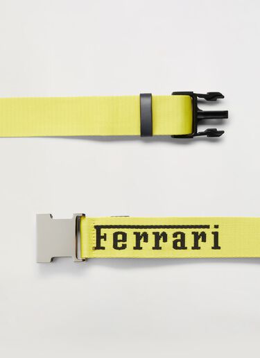 Ferrari Cinturón de cinta con el logotipo de Ferrari Amarillo 20017f