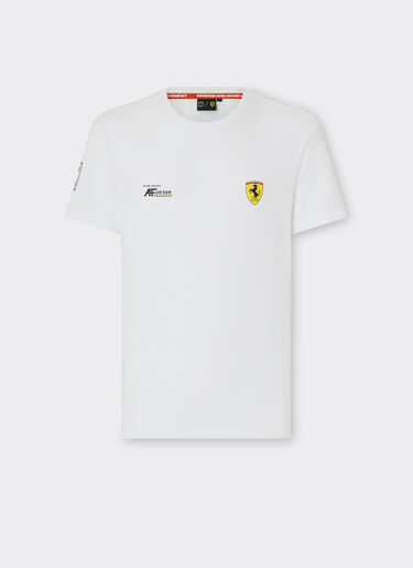 Ferrari T-shirt Ferrari Hypercar - Édition spéciale Le Mans 2024 Blanc optique F1313f