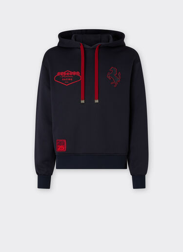 Ferrari Cotton blend hoodie Navy 51021f