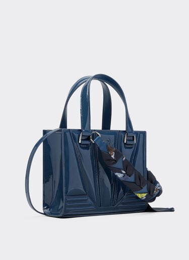 GT mini bolso tote Reacondicionado por Ferrari en charol con shelley Ferrari GT mini bolso tote Reacondicionado por Ferrari en charol con shelley Octanio 49877f