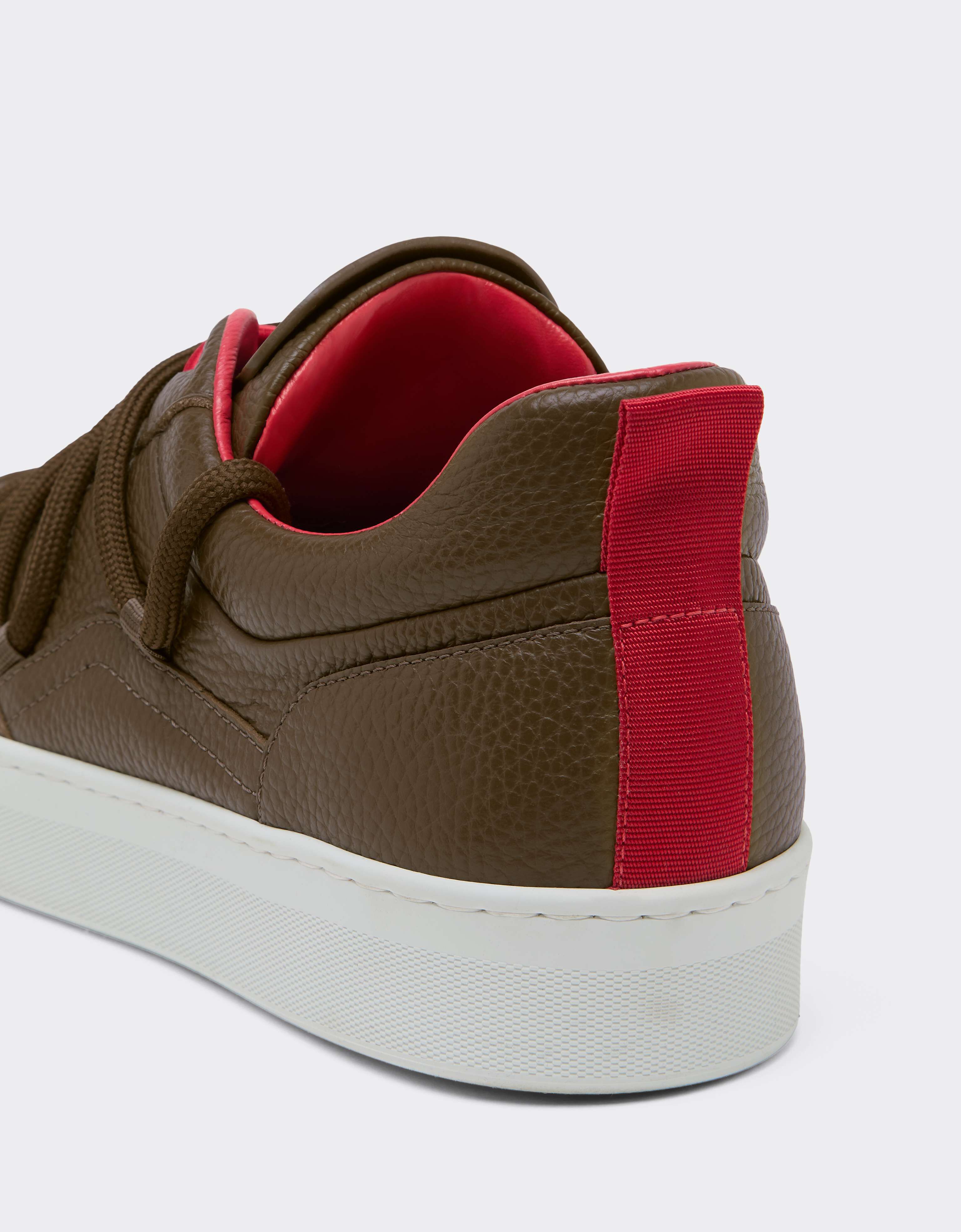 Zapatillas bajas de piel granate Ferrari Zapatillas bajas de piel granate Mimetico CSMLT0006XL00021f
