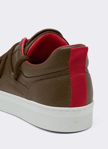 Zapatillas bajas de piel granate Ferrari Zapatillas bajas de piel granate Mimetico CSMLT0006XL00021f