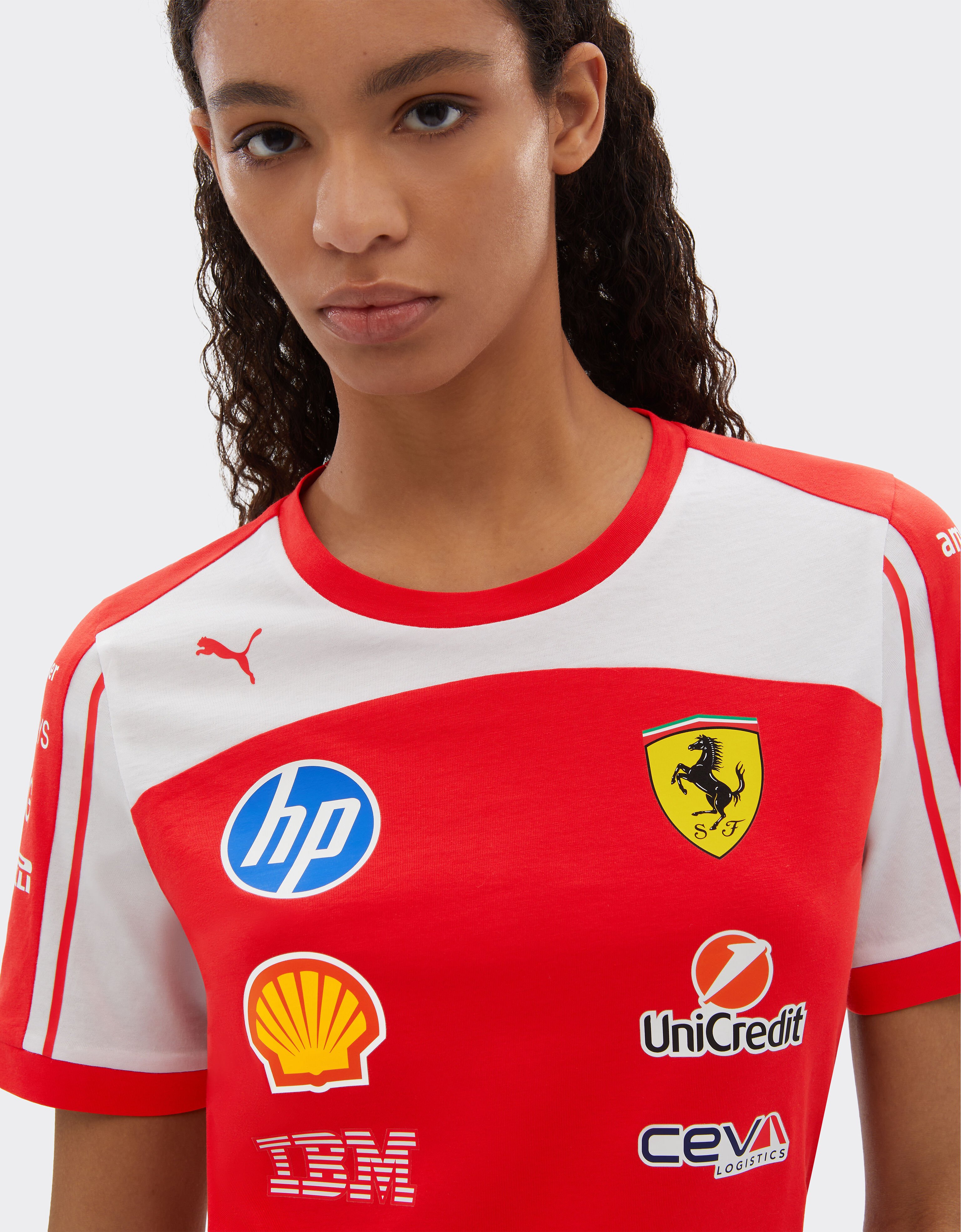 Ferrari Replica 2026 Puma T-shirt for Scuderia Ferrari HP Red LA0HEf