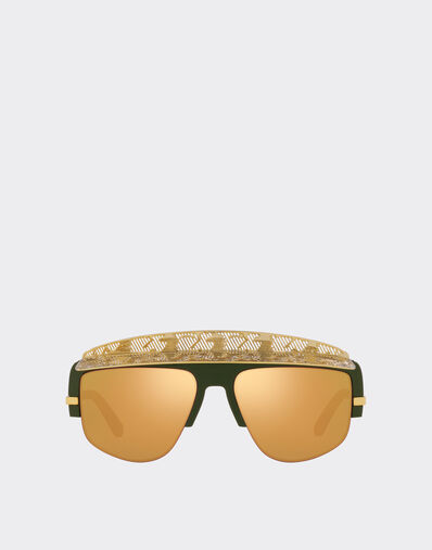 Ferrari Ferrari sunglasses with gold mirror lens Gold F1276f