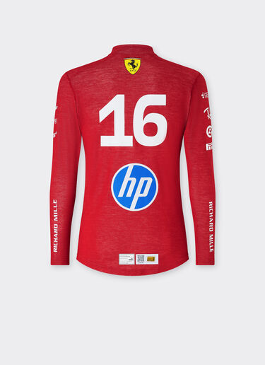 Charles Leclerc Puma racing undersuit for Scuderia Ferrari Ferrari Charles Leclerc Puma racing undersuit for Scuderia Ferrari Red LA08Of
