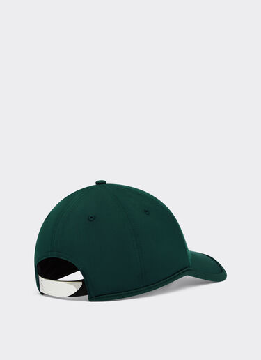 Ferrari Baseballkappe mit tänzelndem Pferd aus Metall Ficus Green 20815f